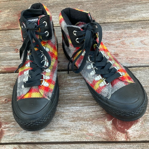 🍁 Converse Woolrich Plaid   sneakers - Picture 8 of 15
